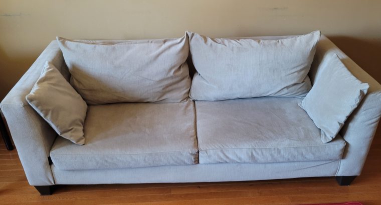 Couch and loveseat